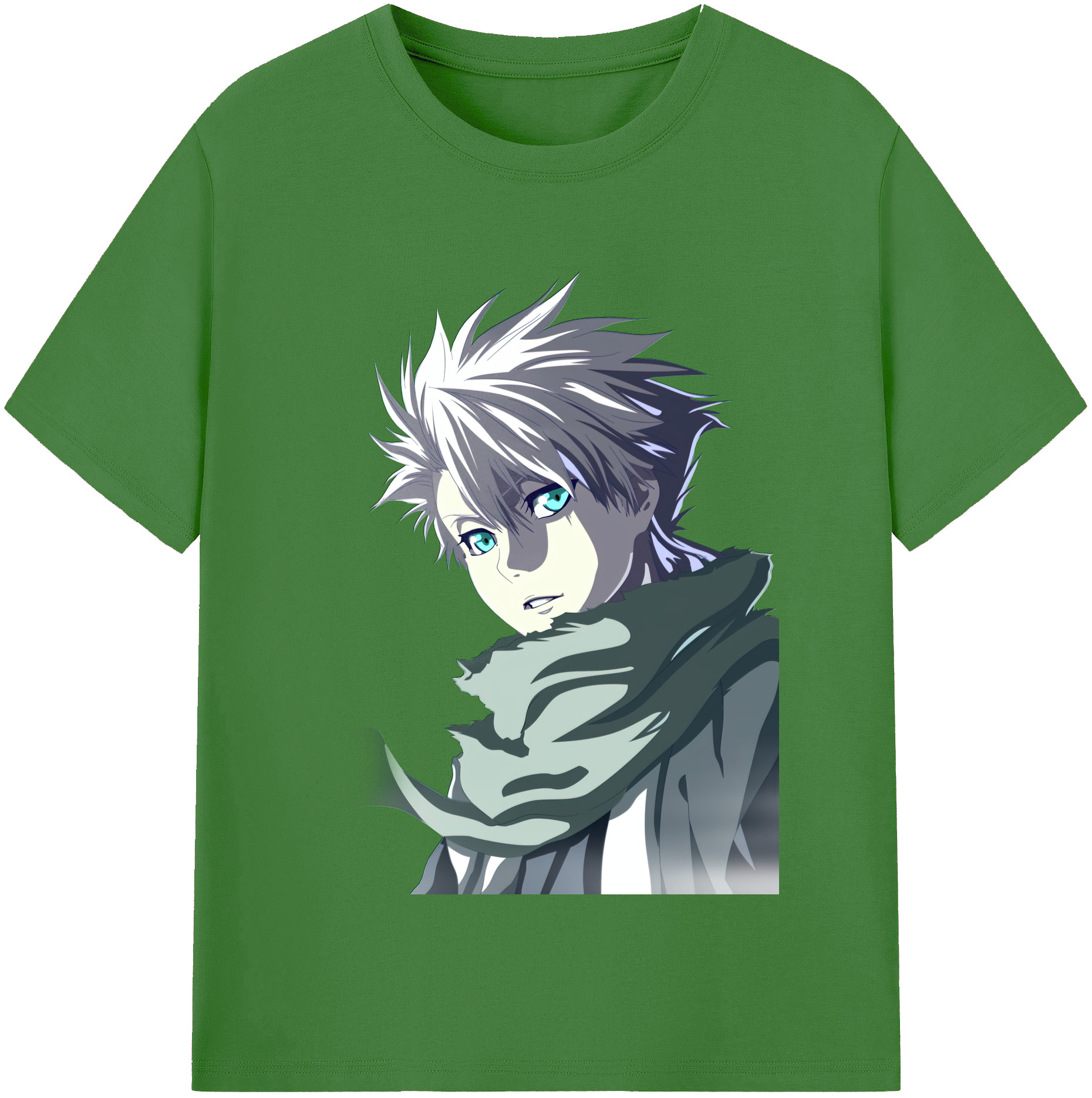 （画像用） ブリーチ 日番谷冬獅郎（ひつがや とうしろう） BLEACH Hitsugaya Toushirou レディースカジュアルプリントTシャツ（綿100％）